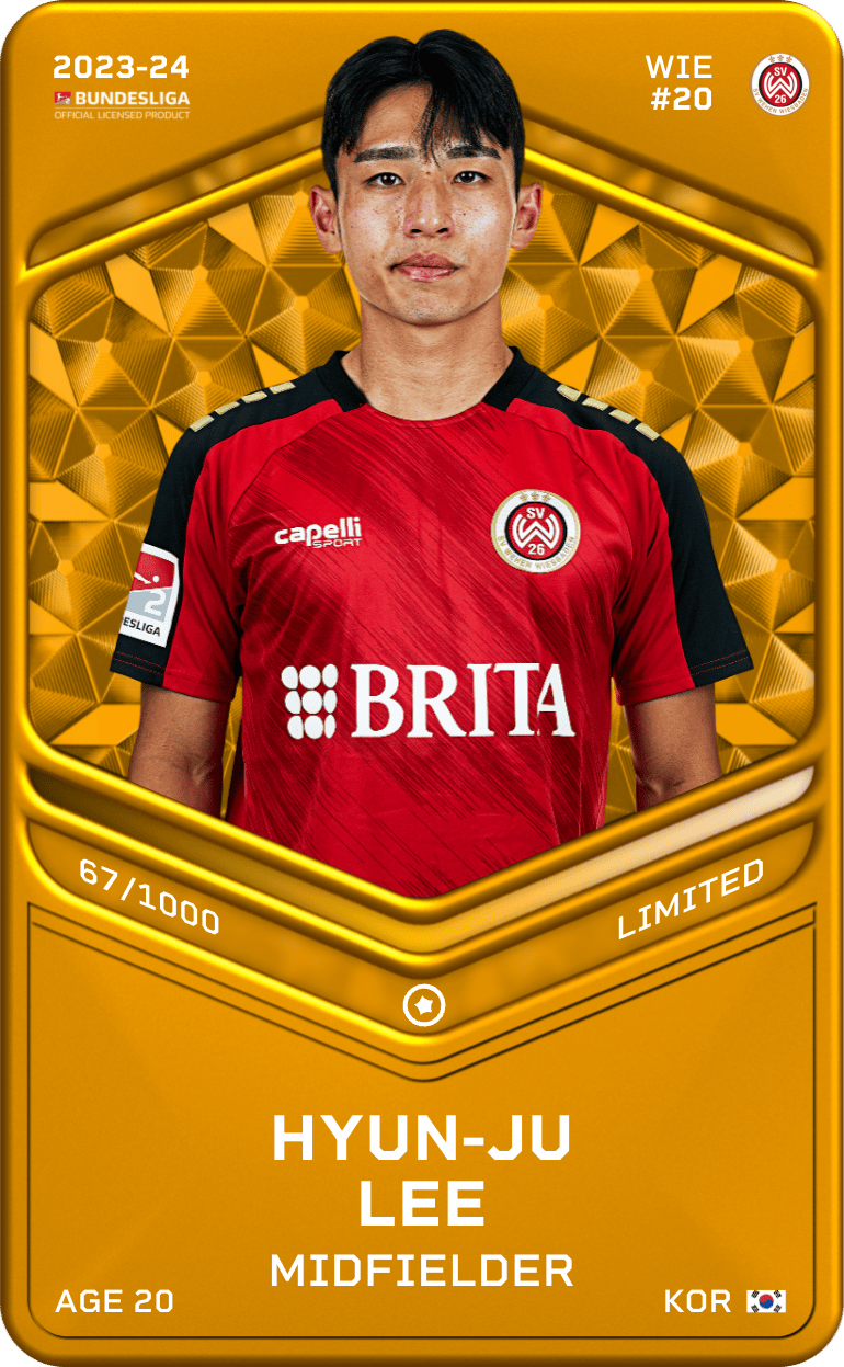 Hyun-Ju Lee 2023-24 • Limited 67/1000