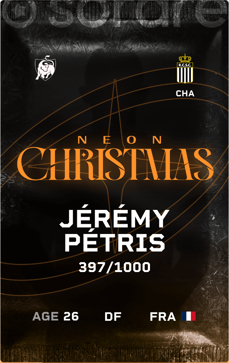 Jérémy Pétris 2024-25 • Limited 397/1000