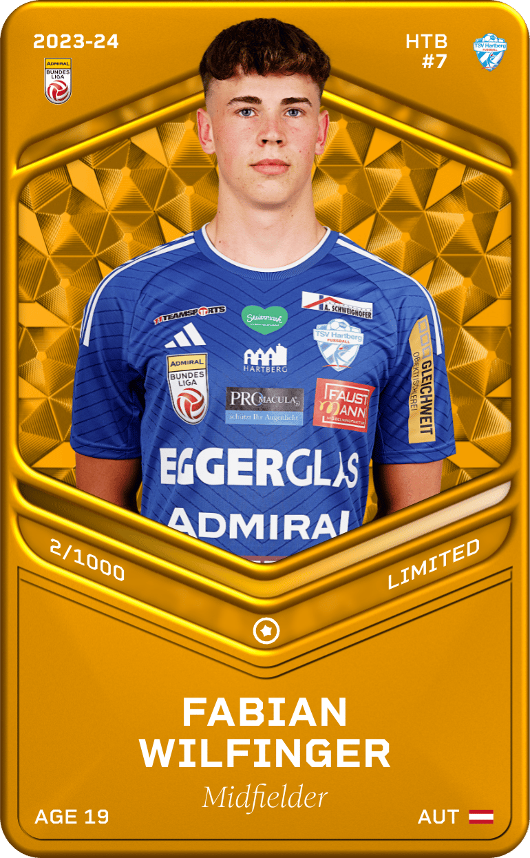 Fabian Wilfinger 2023-24 • Limited 2/1000