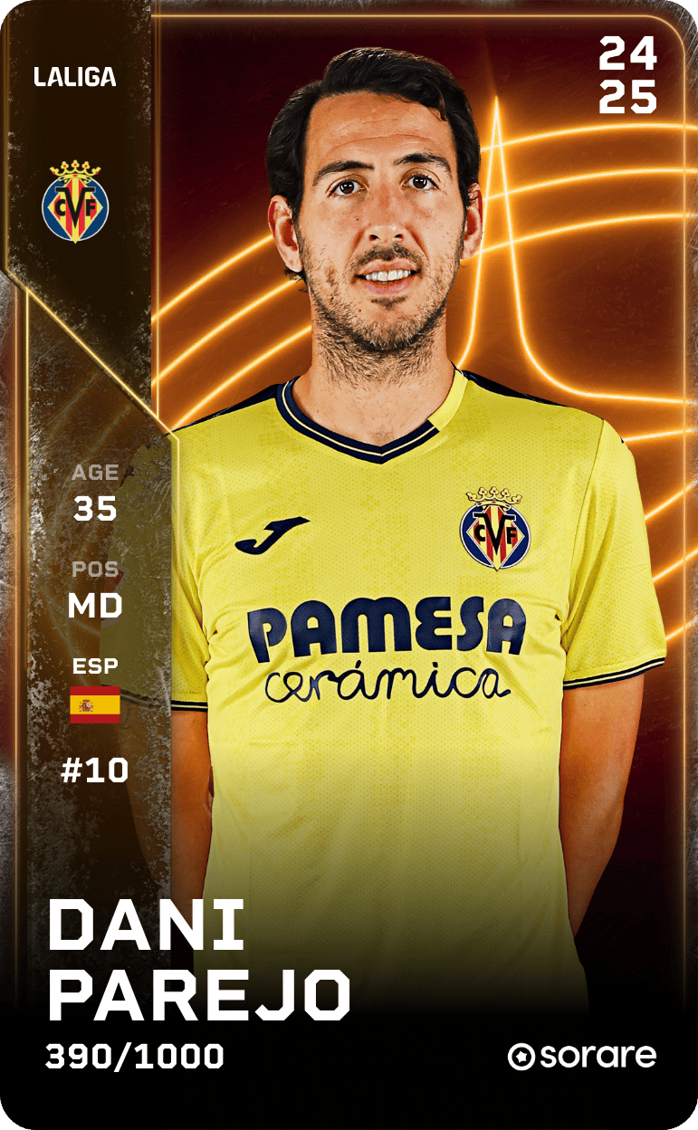 Dani Parejo 2024-25 • Limited 390/1000