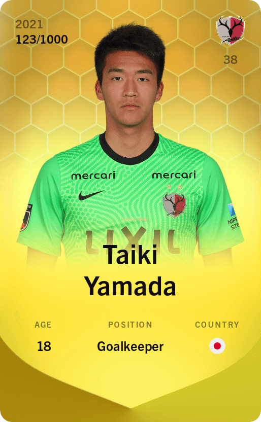 Taiki Yamada 2021-22 • Limited 123/1000