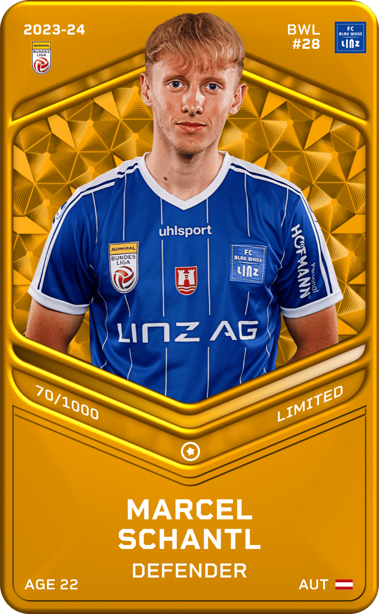 Marcel Schantl 2023-24 • Limited 70/1000