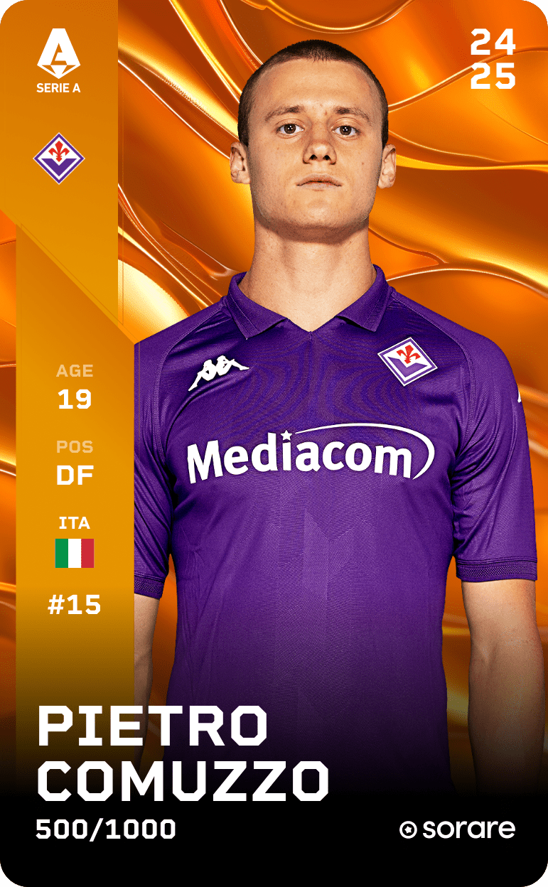 Pietro Comuzzo 2024-25 • Limited 500/1000