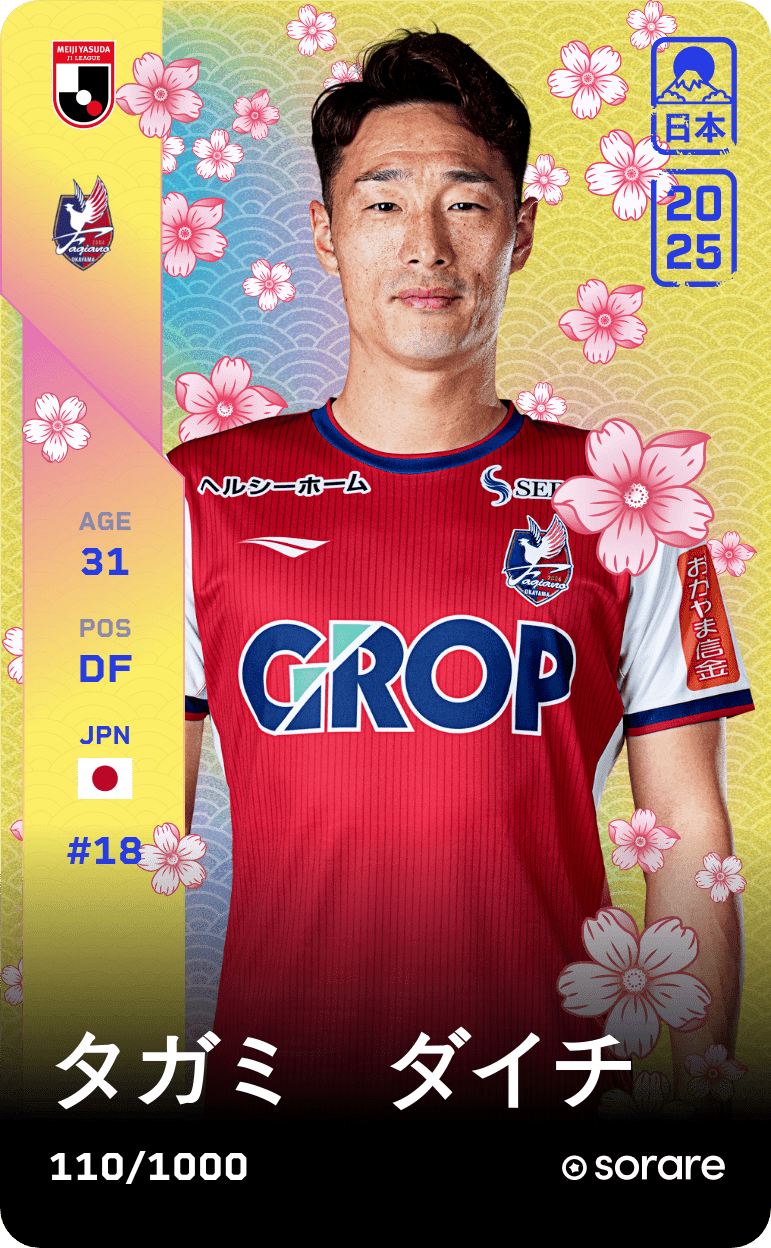Daichi Tagami 2025-26 • Limited 110/1000