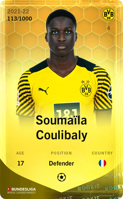 Soumaïla Coulibaly 2021-22 • Limited 113/1000