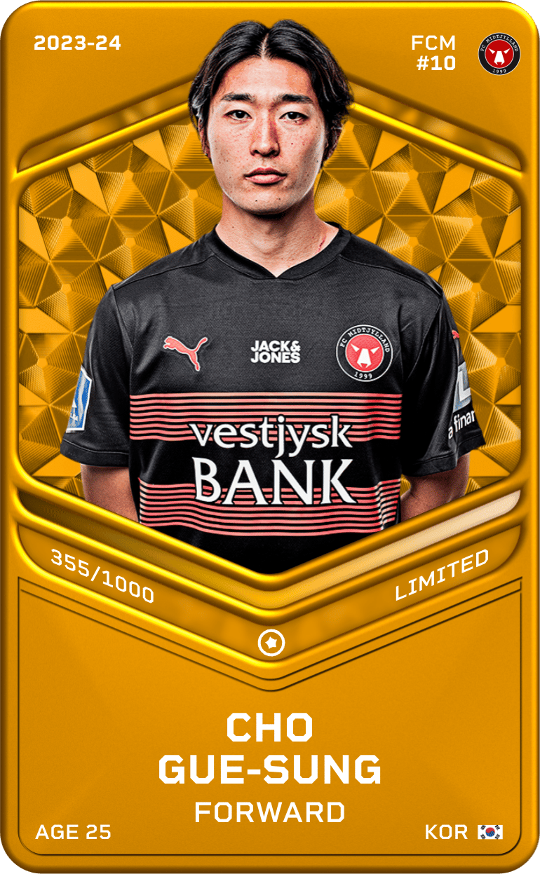 Cho Gue-Sung 2023-24 • Limited 355/1000