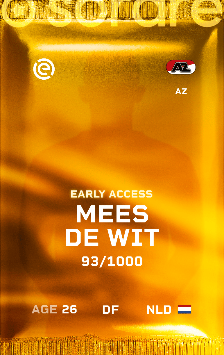 Mees De Wit 2024-25 • Limited 93/1000