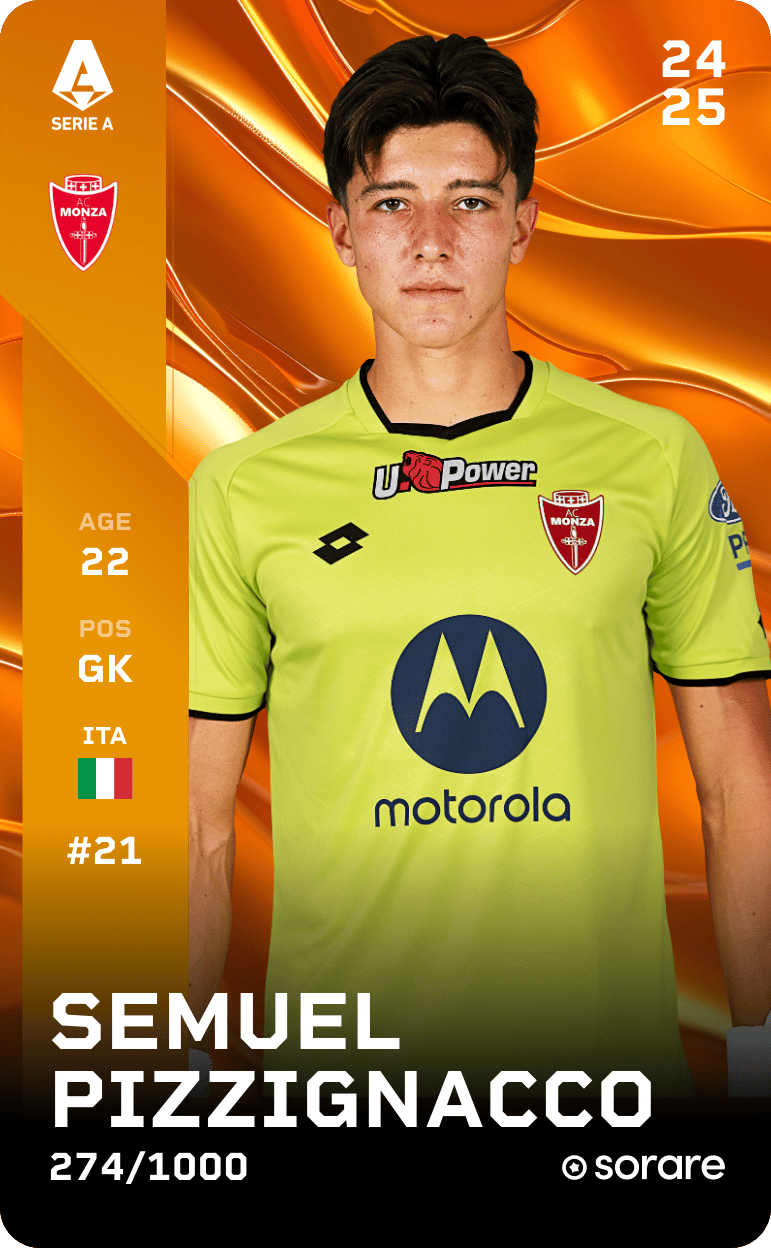 Semuel Pizzignacco 2024-25 • Limited 274/1000
