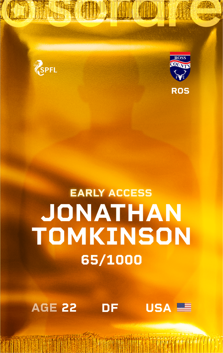 Jonathan Tomkinson 2024-25 • Limited 65/1000
