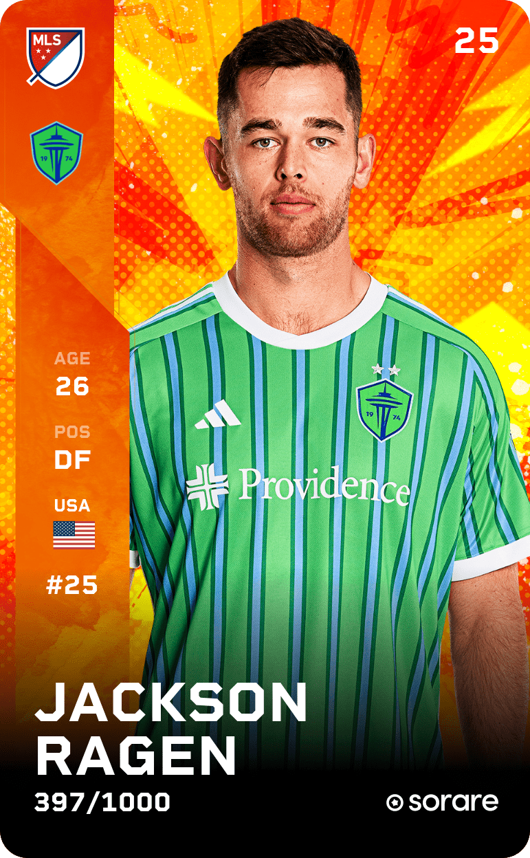 Jackson Ragen 2025-26 • Limited 397/1000