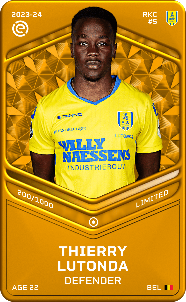 Thierry Lutonda 2023-24 • Limited 200/1000