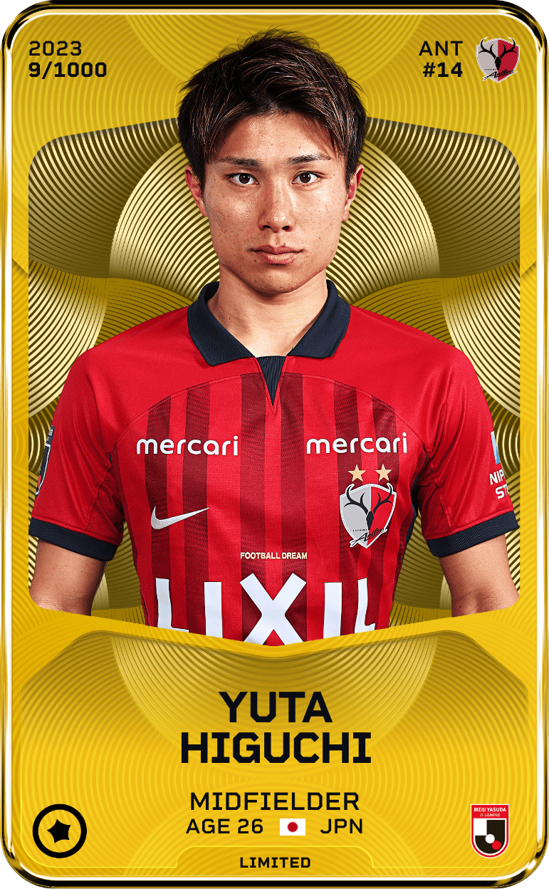 Yuta Higuchi 2023-24 • Limited 9/1000