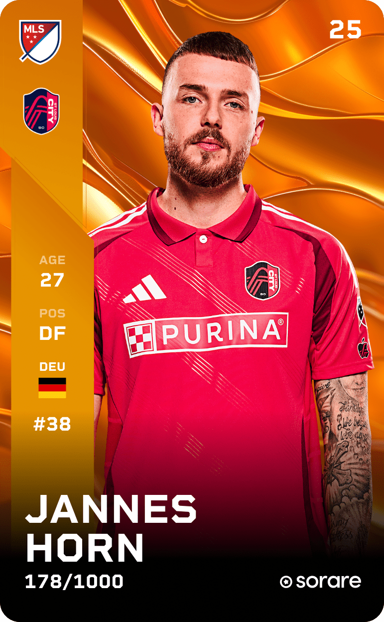 Jannes Horn 2025-26 • Limited 178/1000
