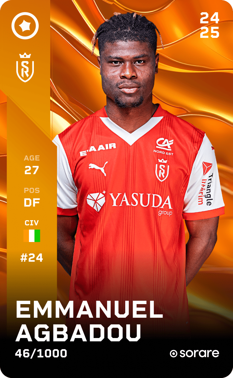 Emmanuel Agbadou 2024-25 • Limited 46/1000