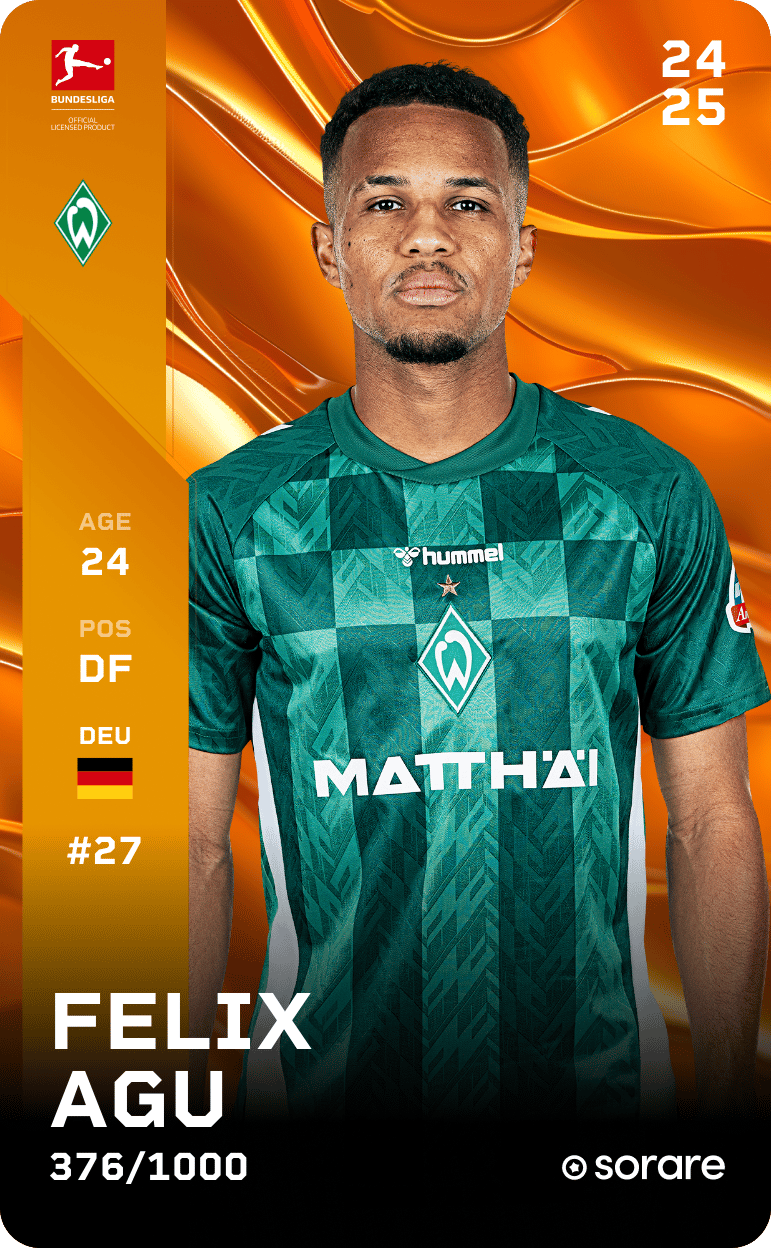 Felix Agu 2024-25 • Limited 376/1000