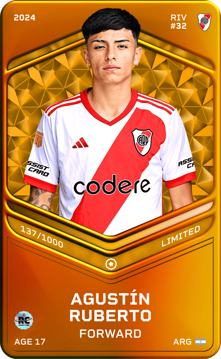 Agustín Ruberto 2024-25 • Limited 137/1000