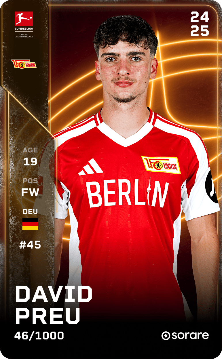 David Preu 2024-25 • Limited 46/1000
