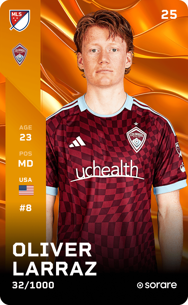 Oliver Larraz 2025-26 • Limited 32/1000