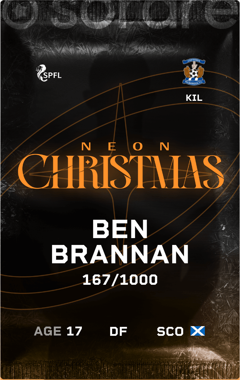 Ben Brannan 2024-25 • Limited 167/1000