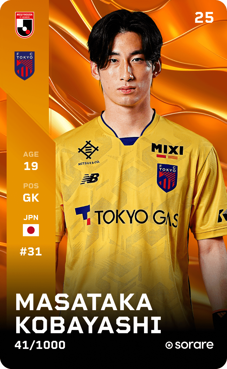 Masataka Kobayashi 2025-26 • Limited 41/1000
