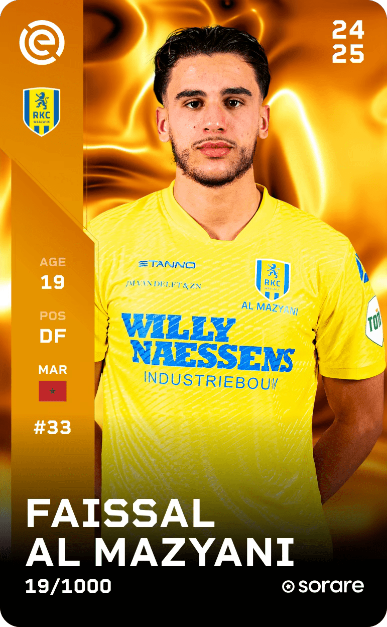 Faissal Al Mazyani 2024-25 • Limited 19/1000