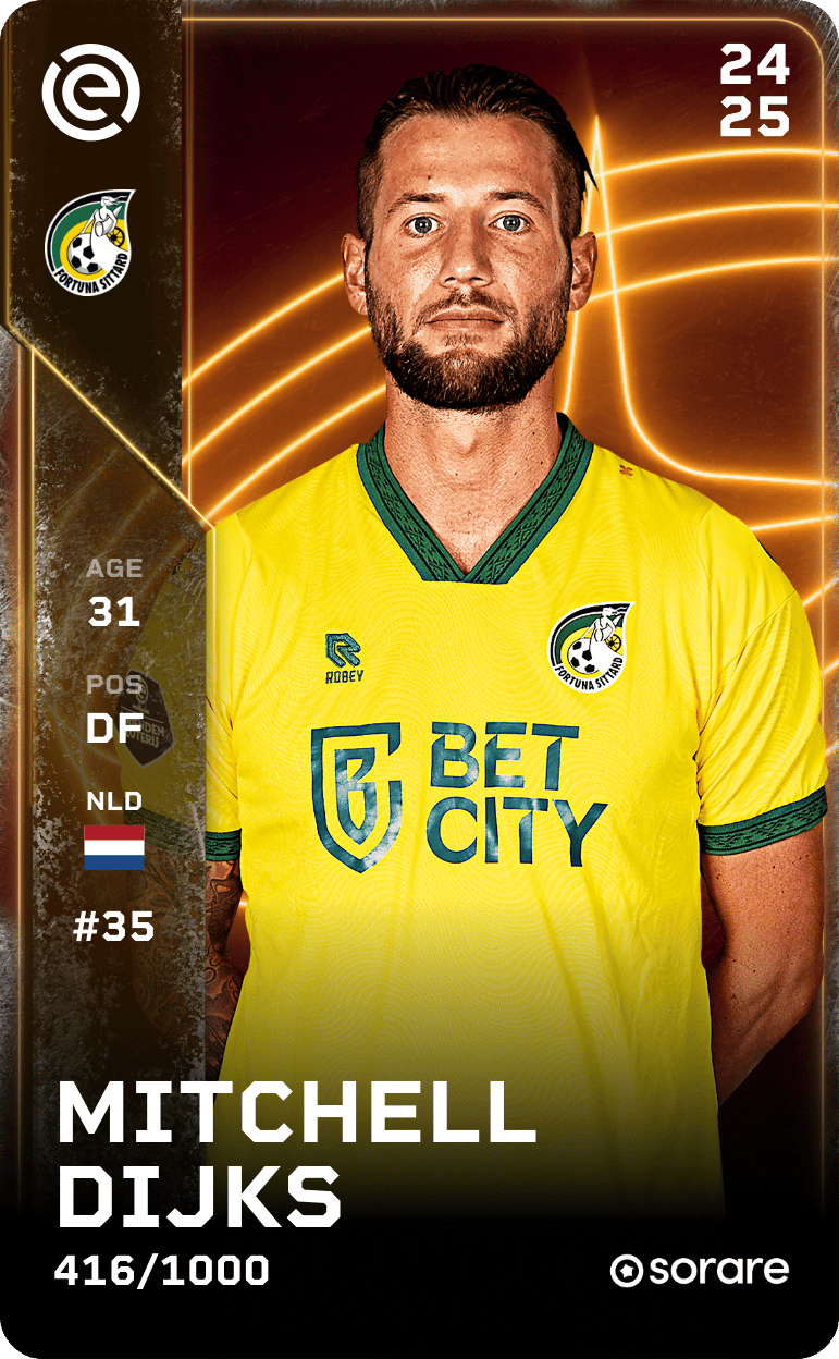 Mitchell Dijks 2024-25 • Limited 416/1000