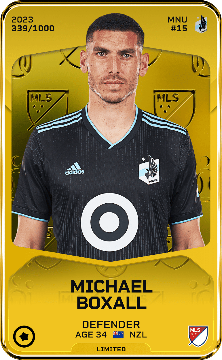 Michael Boxall 2023-24 • Limited 339/1000
