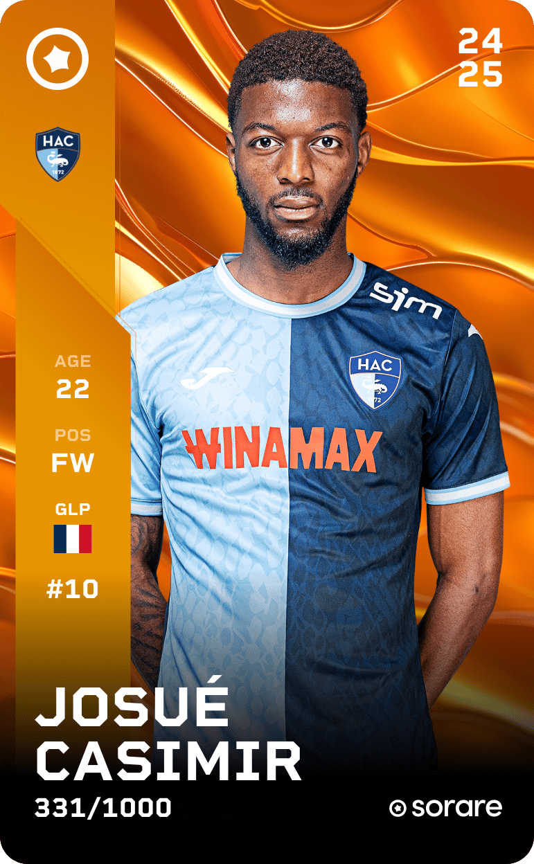Josué Casimir 2024-25 • Limited 331/1000