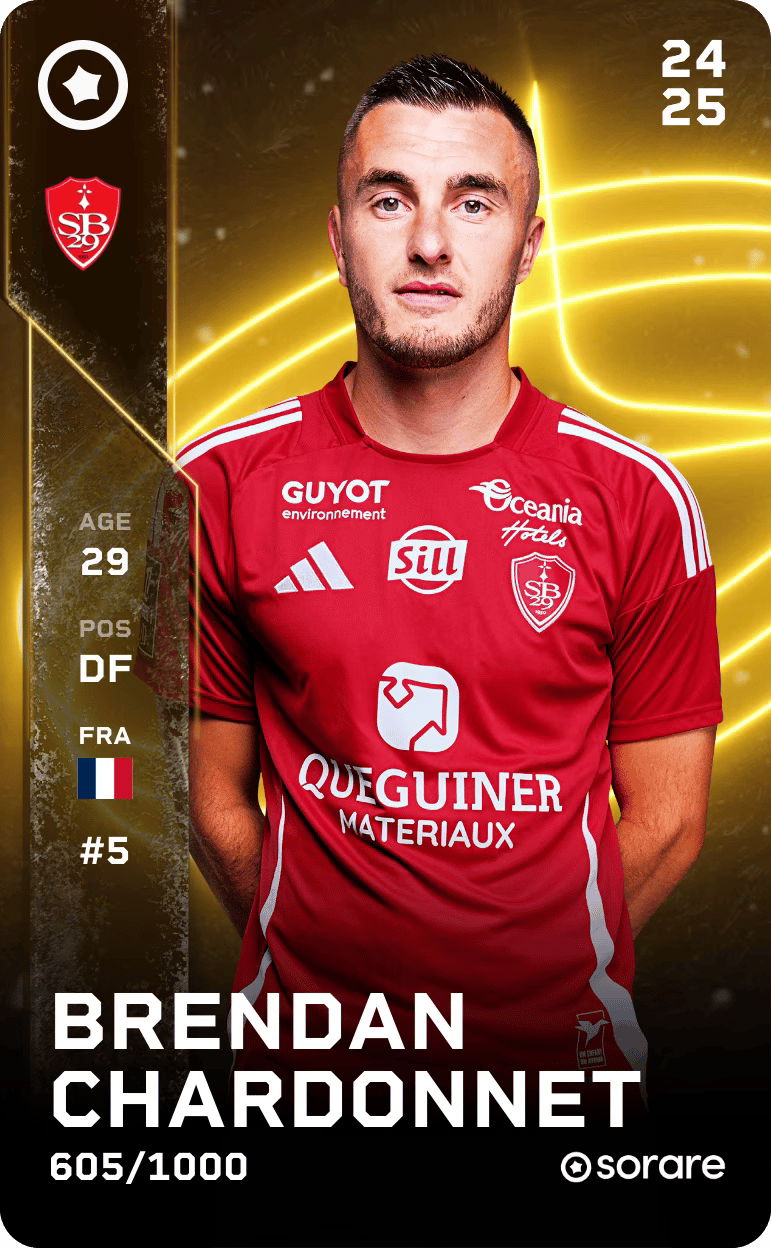 Brendan Chardonnet 2024-25 • Limited 605/1000