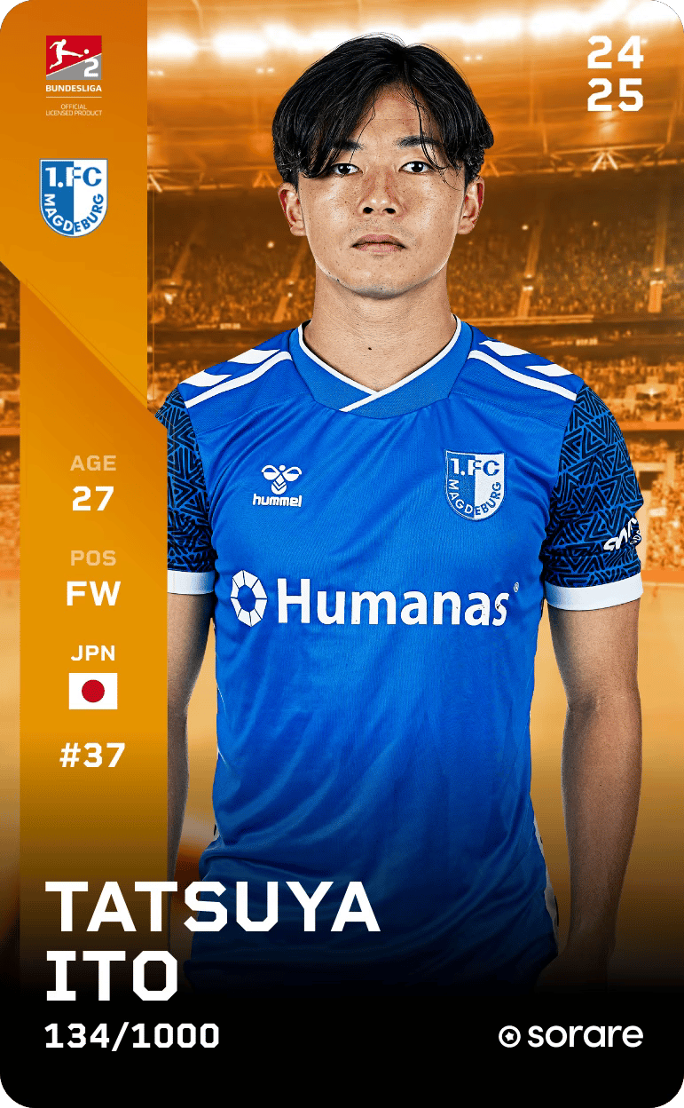 Tatsuya Ito 2024-25 • Limited 134/1000