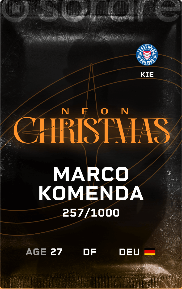 Marco Komenda 2024-25 • Limited 257/1000
