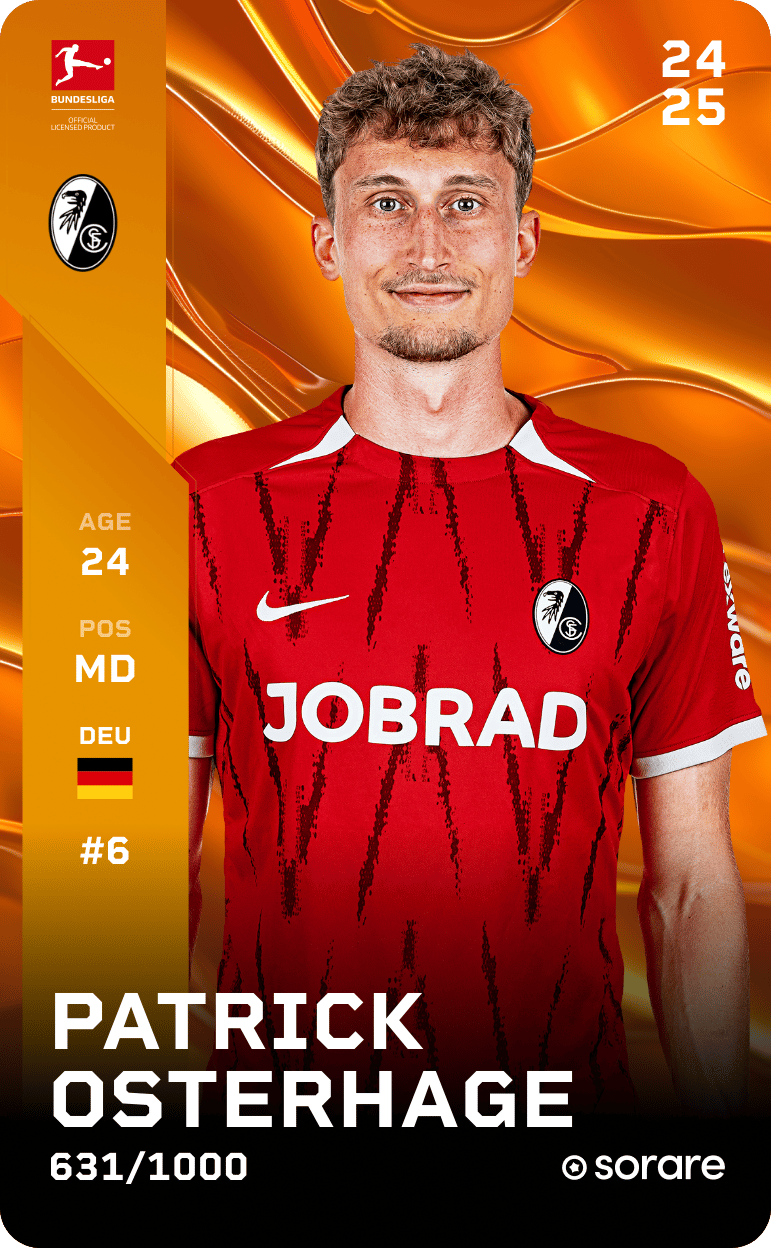Patrick Osterhage 2024-25 • Limited 631/1000