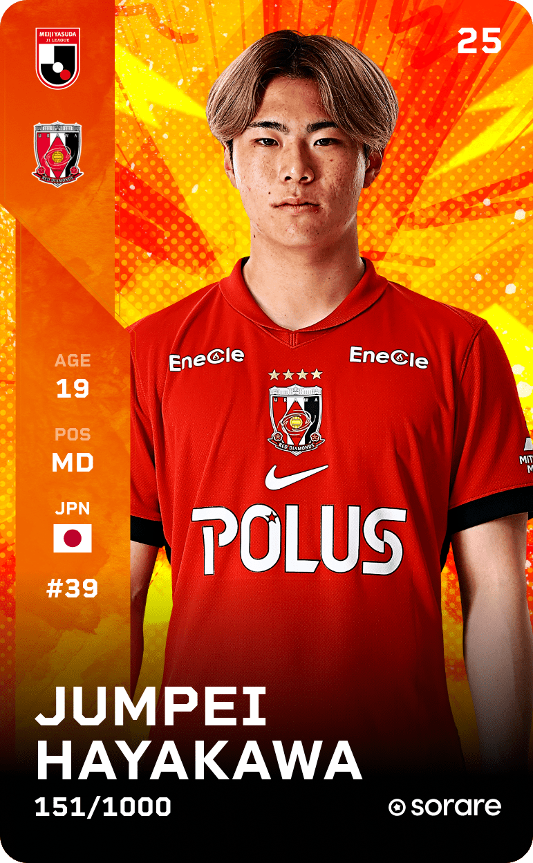 Jumpei Hayakawa 2025-26 • Limited 151/1000