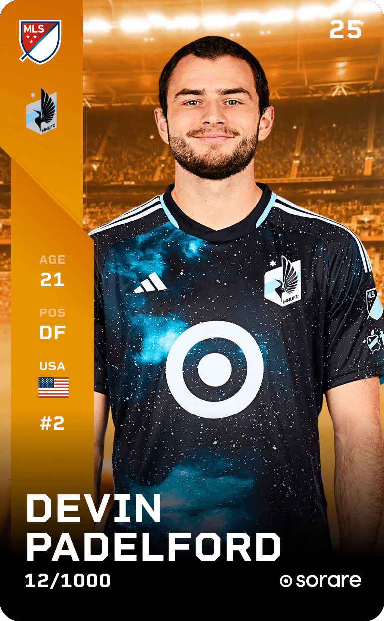 Devin Padelford 2025-26 • Limited 12/1000