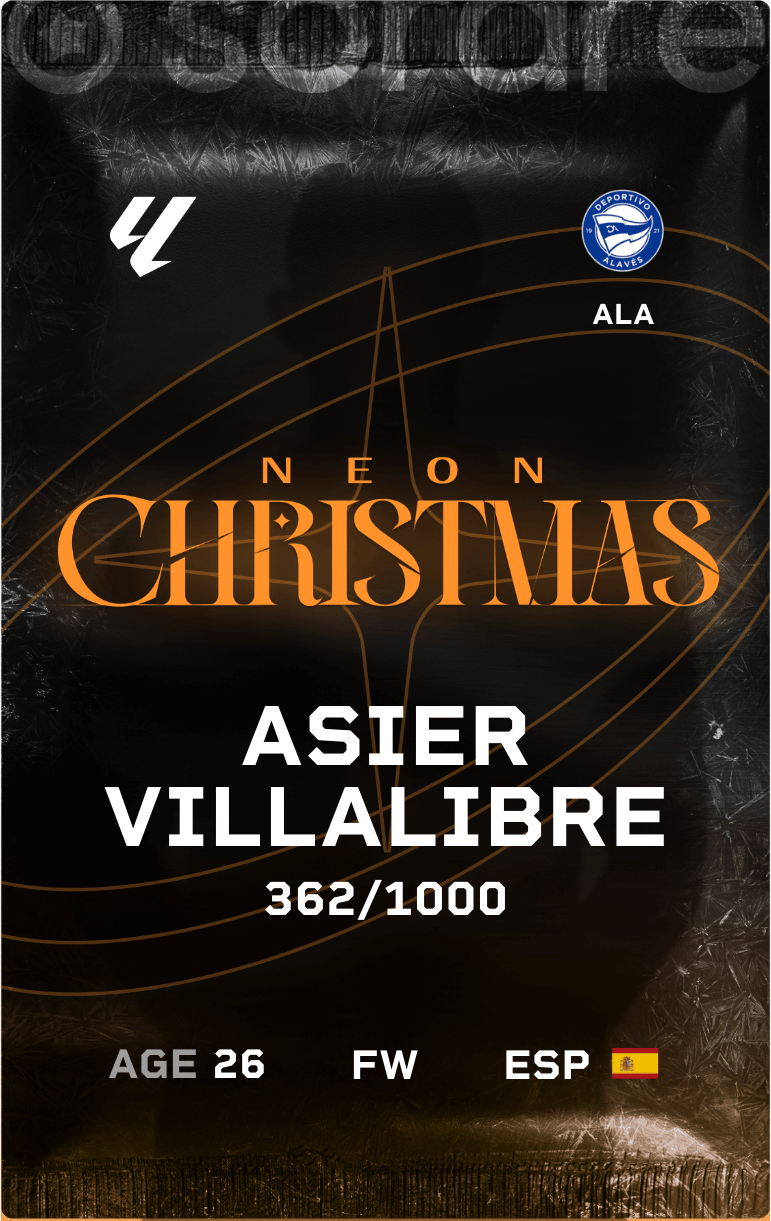 Asier Villalibre 2024-25 • Limited 362/1000