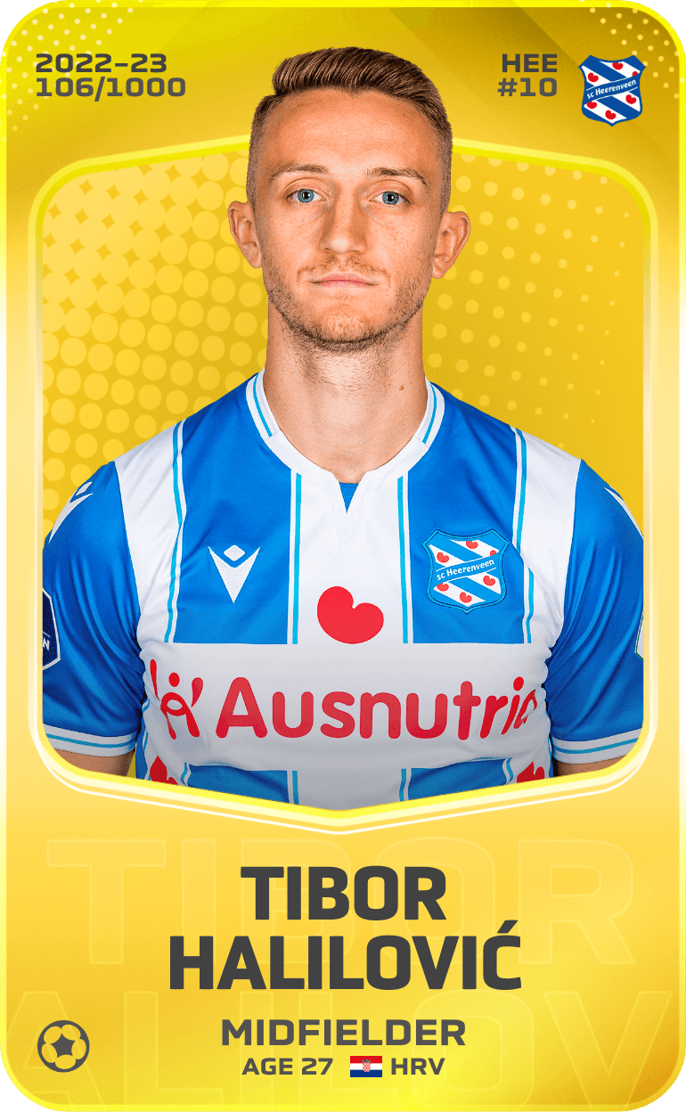 Tibor Halilović 2022-23 • Limited 106/1000