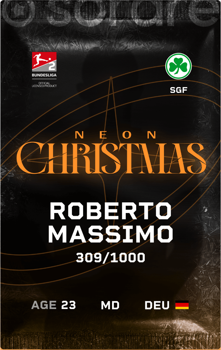 Roberto Massimo 2024-25 • Limited 309/1000