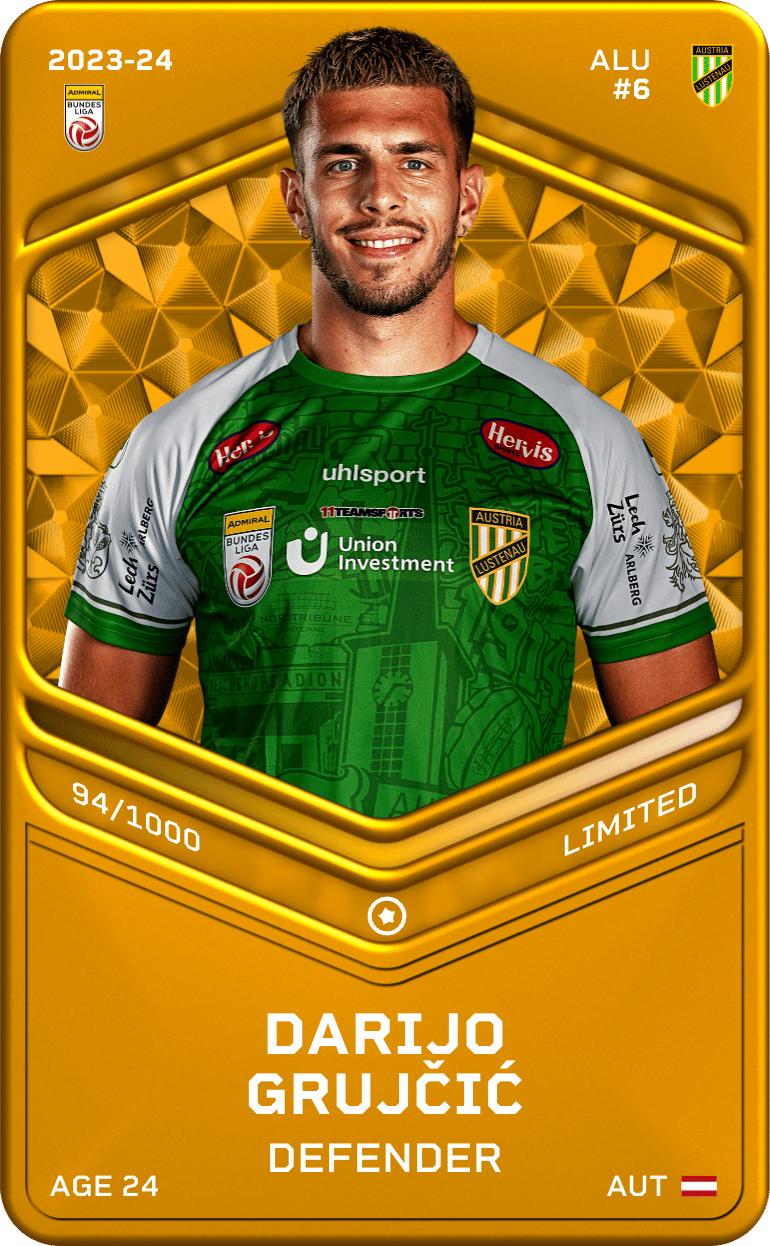 Darijo Grujčić 2023-24 • Limited 94/1000