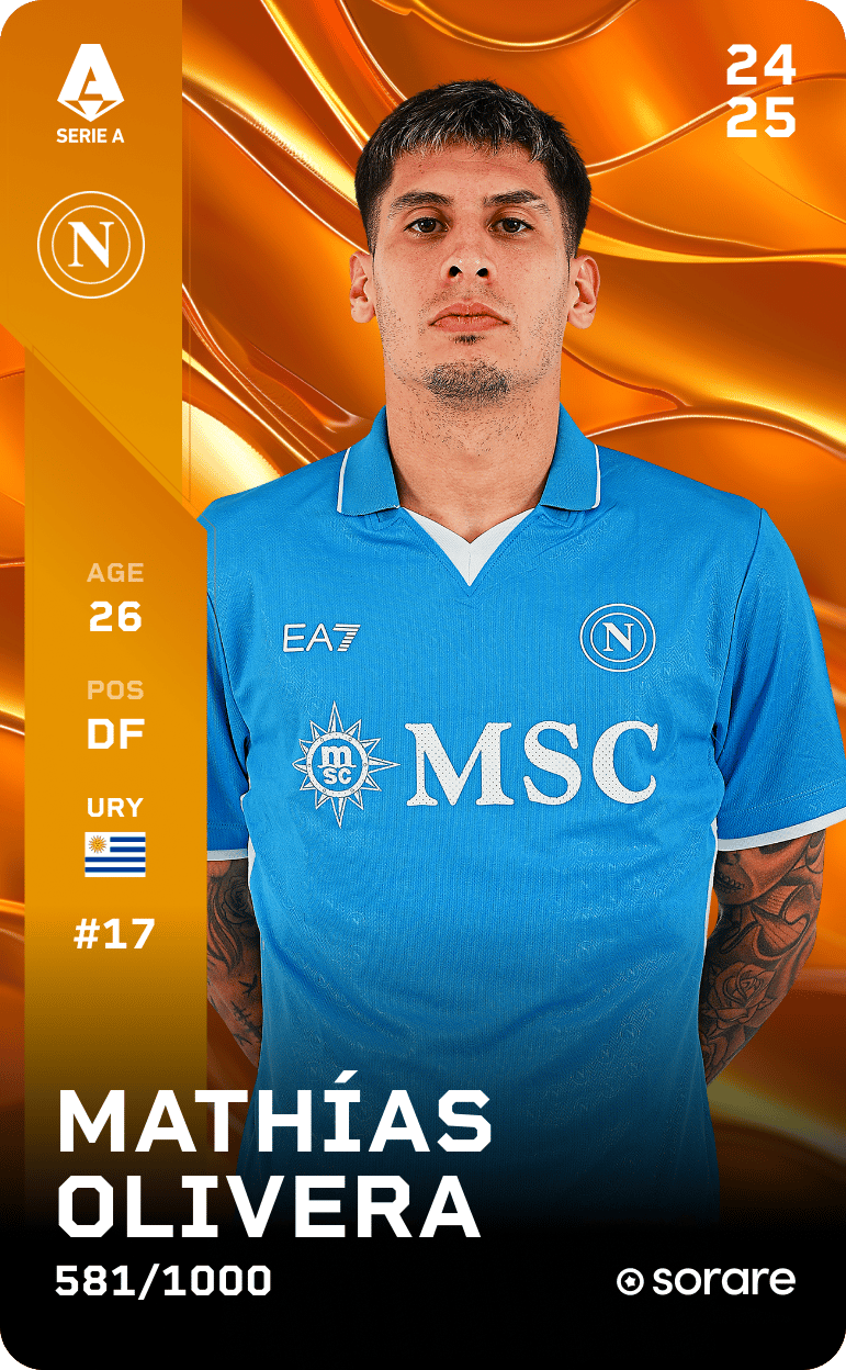 Mathías Olivera 2024-25 • Limited 581/1000