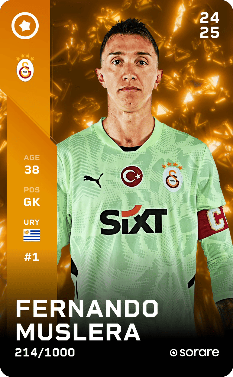 Fernando Muslera 2024-25 • Limited 214/1000