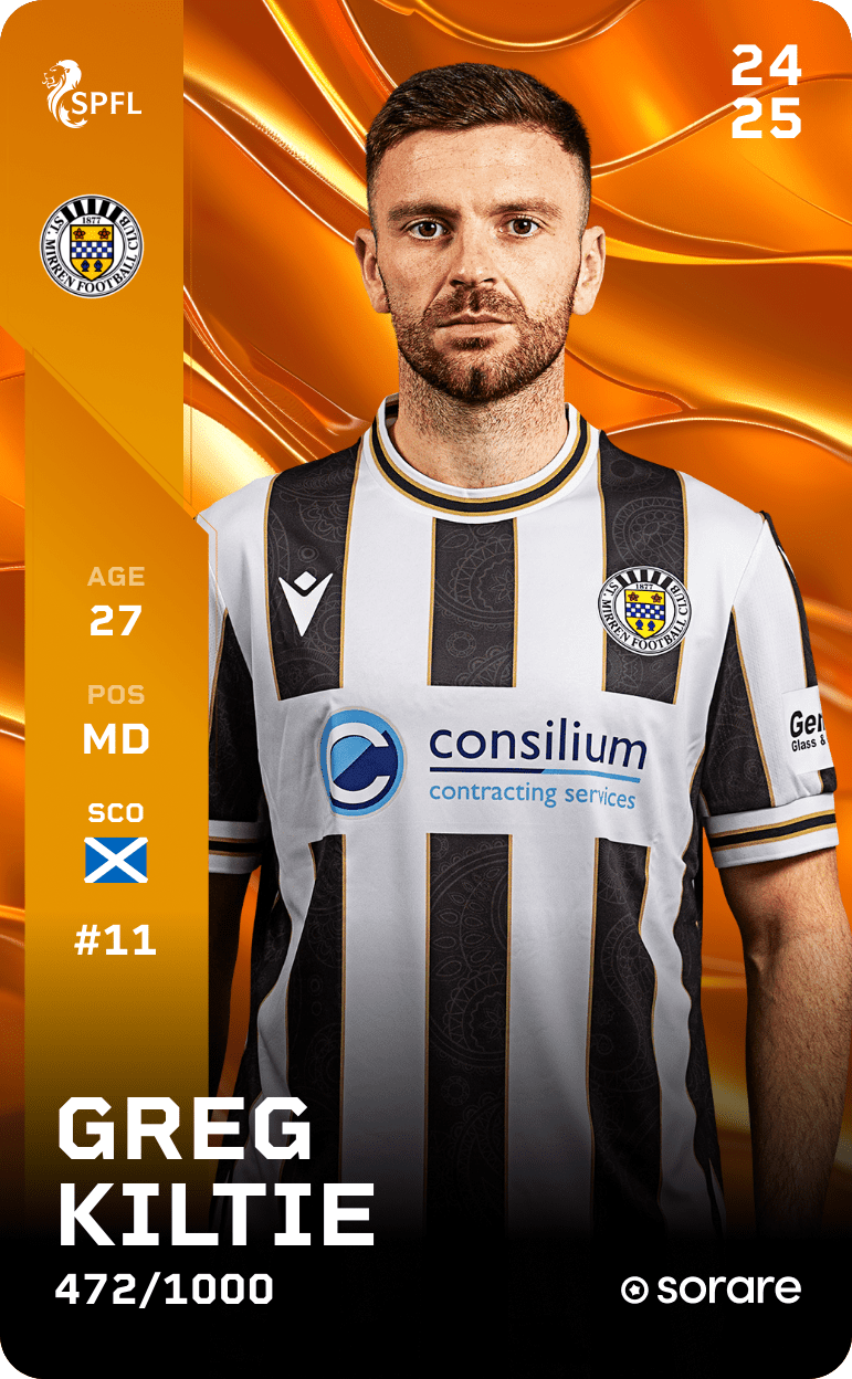 Greg Kiltie 2024-25 • Limited 472/1000
