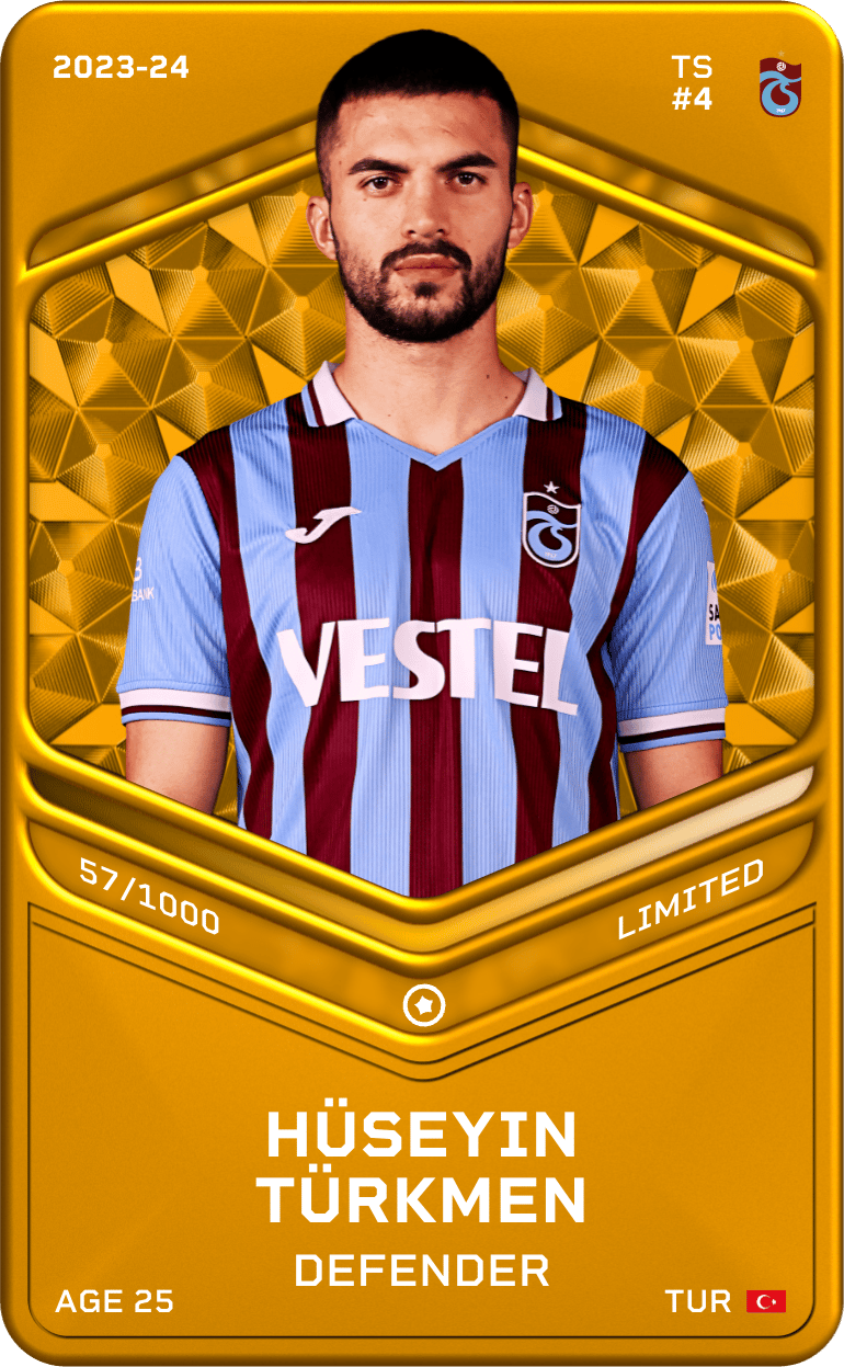 Hüseyin Türkmen 2023-24 • Limited 57/1000