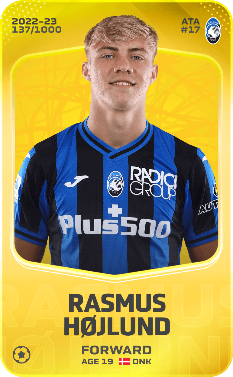 Rasmus Højlund 2022-23 • Limited 137/1000