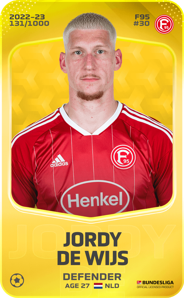 Jordy de Wijs 2022-23 • Limited 131/1000