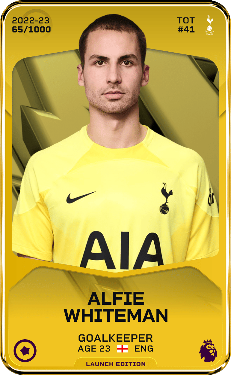 Alfie Whiteman 2022-23 • Limited 65/1000