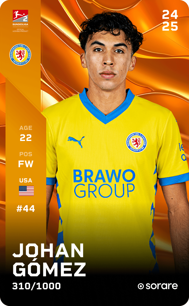 Johan Gómez 2024-25 • Limited 310/1000
