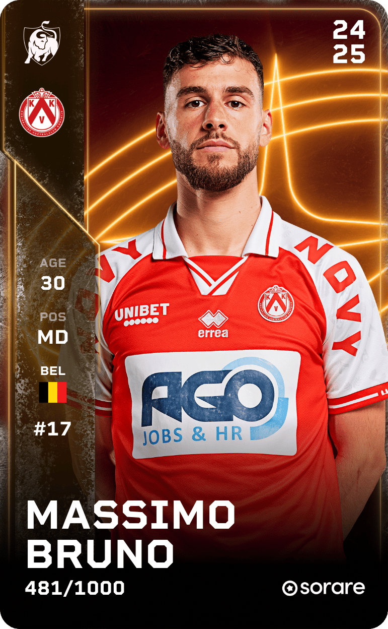 Massimo Bruno 2024-25 • Limited 481/1000
