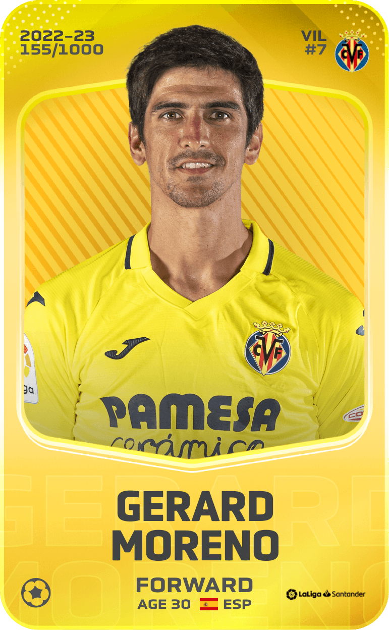 Gerard Moreno 2022-23 • Limited 155/1000