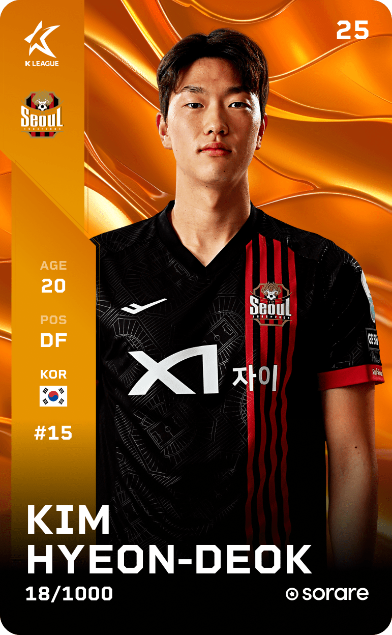 Kim Hyeon-Deok 2025-26 • Limited 18/1000