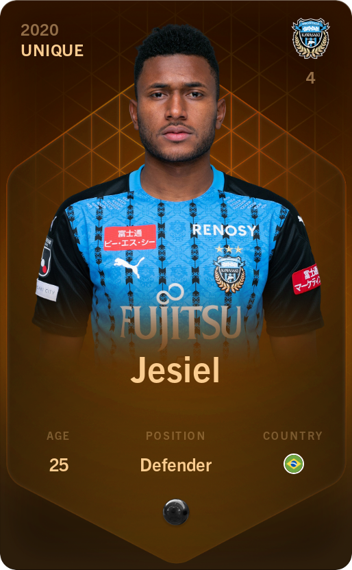 Sorare - Sorare Official - Jesiel 2020-21 • Unique - NFT # 35553593414114523409820043222774565847617811958401181607471203046911728303625